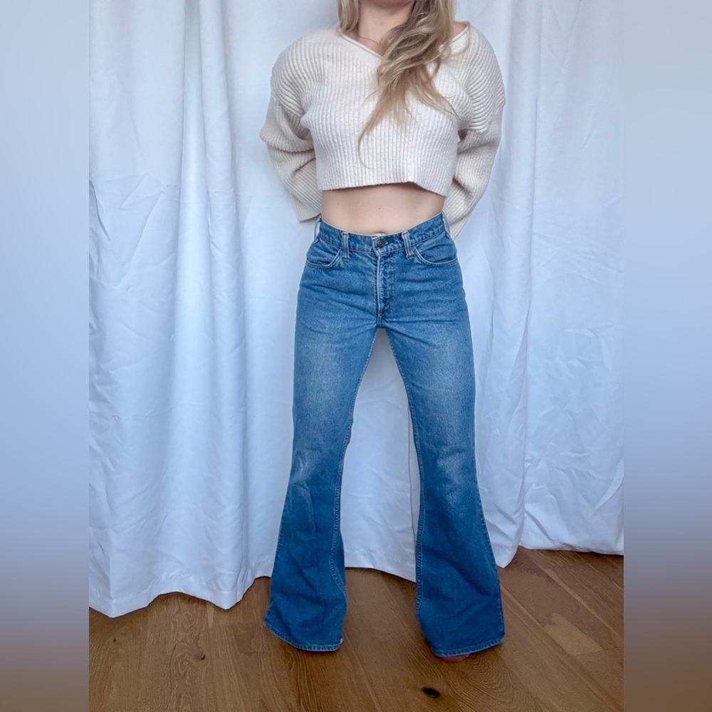 Very rare Tall vintage Levi flare Blue Women's Jeans